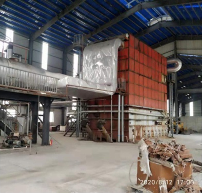 广东金属制品15吨生物质气化炉项目