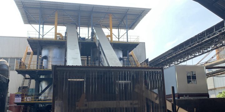 广东20吨生物质气化炉配20t/h蒸汽锅炉塑料厂项目